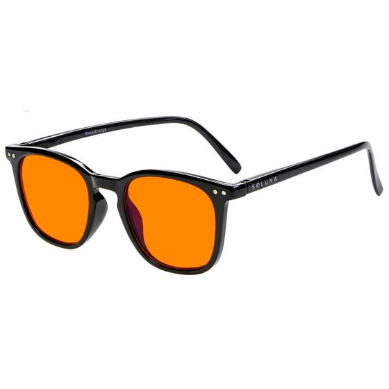 Anteojo Soluna con cristal naranja